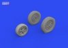 Eduard 672303 P-39Q wheels PRINT ARMA HOBBY 1/72